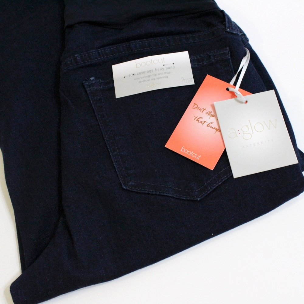 Maternity Blue Jeans 2 6 or 8 - Picture 3 of 8